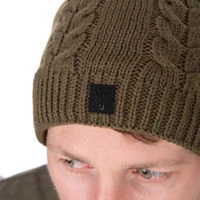 Fox Khaki Knitted Bobble Hat